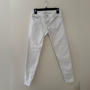 Michael Kors Women's White Skinny Jeans